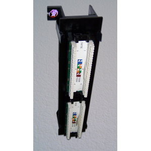 Патч-панель TWT настенная вертикальная, 12 портов, UTP, 5E